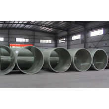 GRP Mortar Pipe Used for Wastewater and Oil, Chemical Medium Transmission